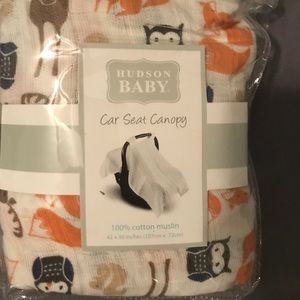 Car seat canopy wild life scenes
